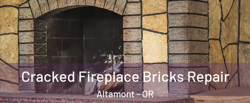  Cracked Fireplace Bricks Repair Altamont - OR