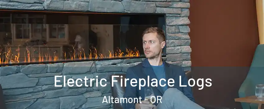  Electric Fireplace Logs Altamont - OR