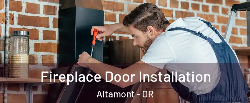  Fireplace Door Installation Altamont - OR