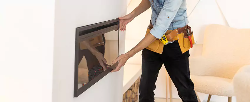 Metal Fireplace Installation in Altamont, Oregon
