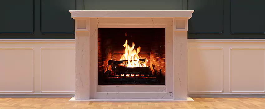 Open Flame Wood-Burning Fireplace Installation Services in Altamont, Oregon