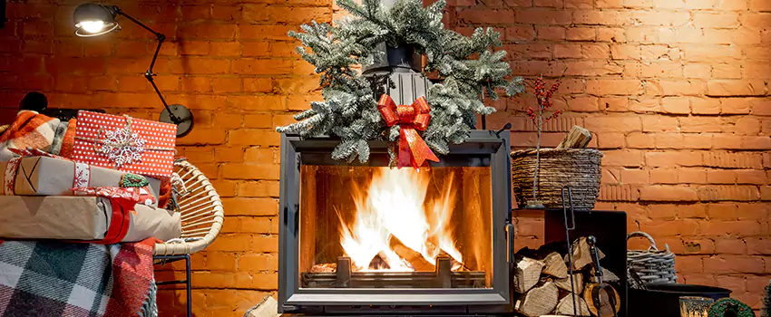Travis Industries Linear Gas Fireplace Installation in Altamont, Oregon
