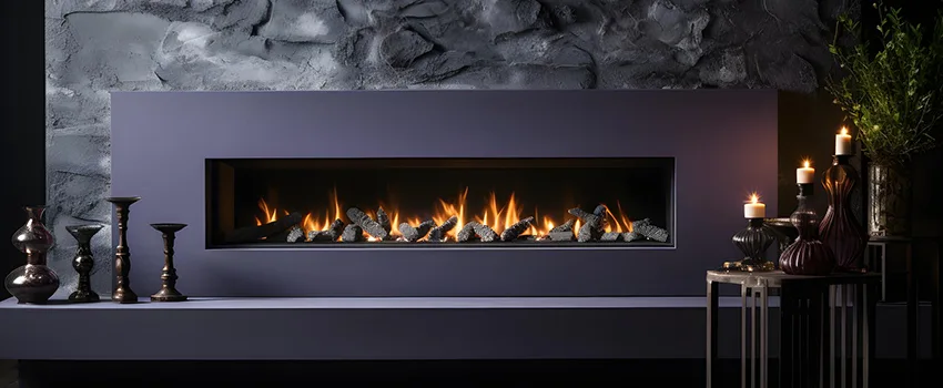 Ember Bed for Ventless Gas Fireplace in Altamont, OR
