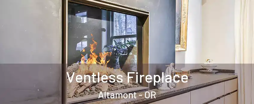  Ventless Fireplace Altamont - OR